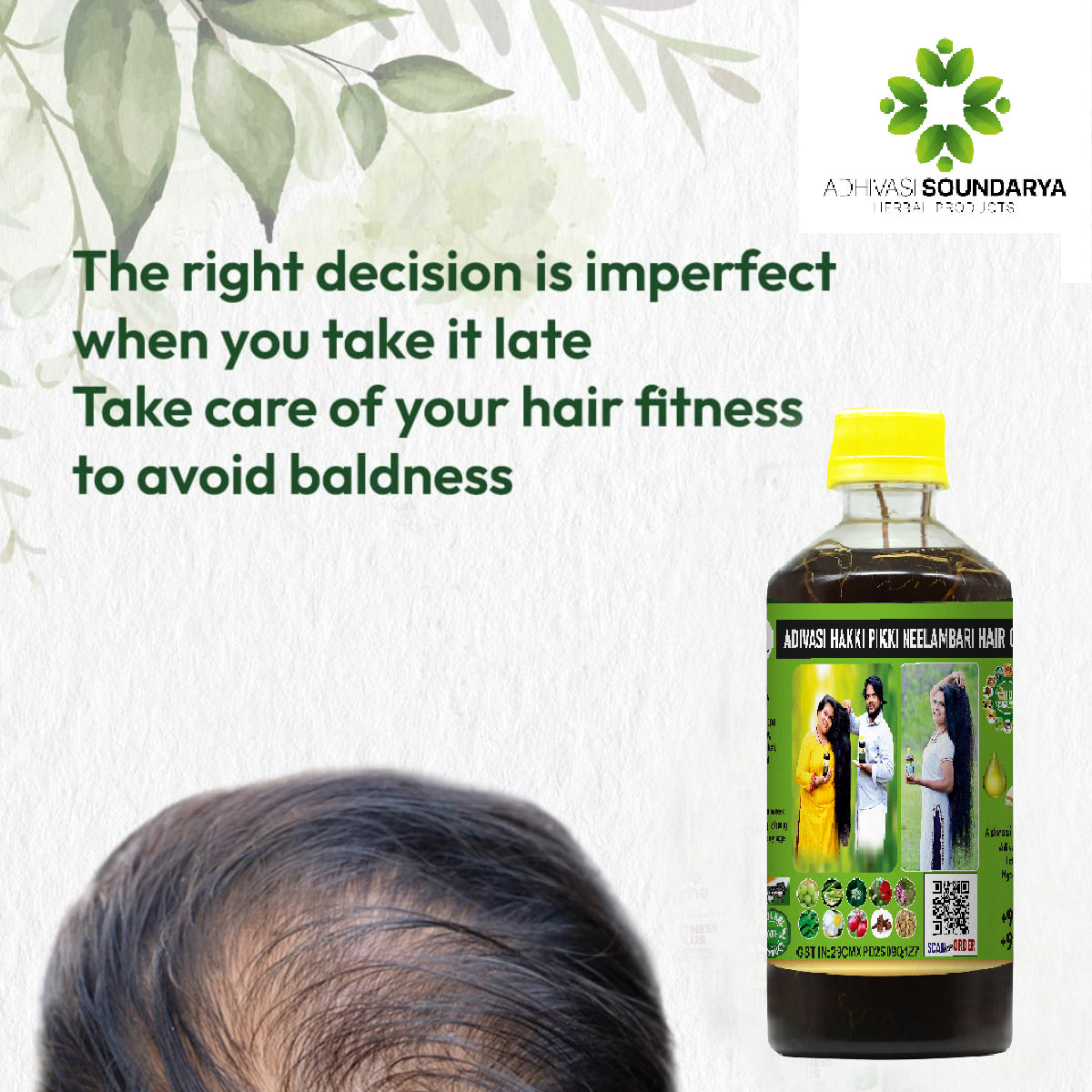 Adivasi Hakki Pikki neelamabari Hair Oil