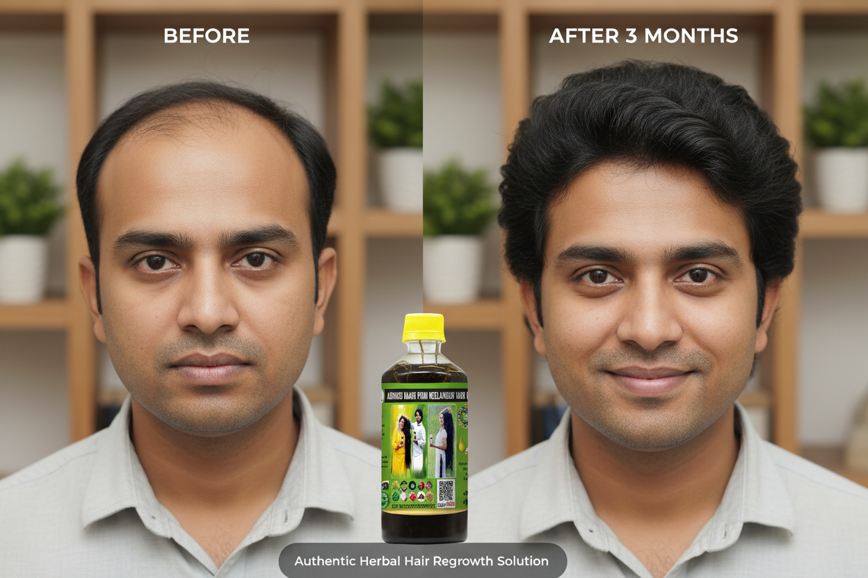 Hair Growth 3 Months with Product